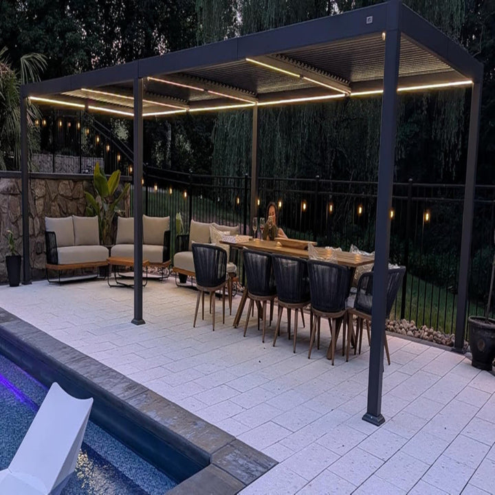 Louvered Pergola 92KS 11.5&